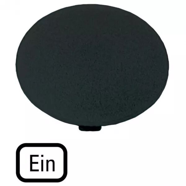 �tiquette, bouton \' coup de poing \' noir, EIN (218276)