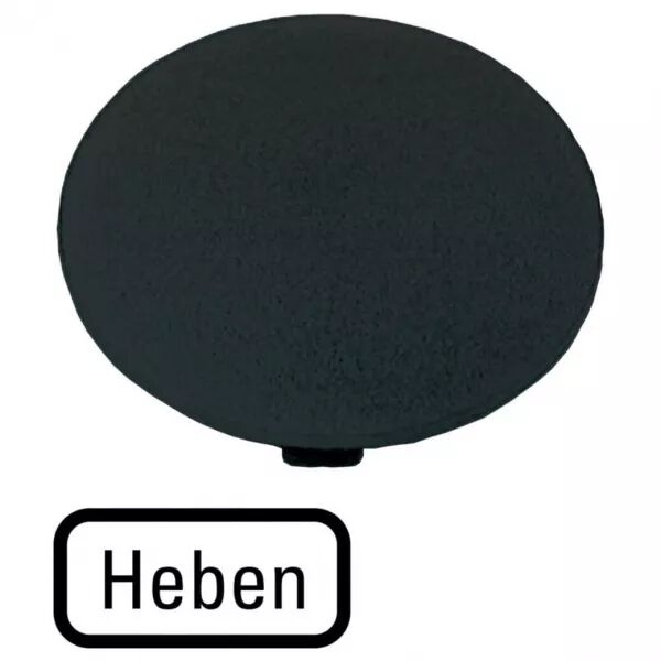 �tiquette, bouton \' coup de poing \' noir, SAILLANTE (218279)