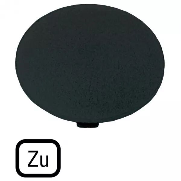 �tiquette, bouton \' coup de poing \' noir, ZU (218272)