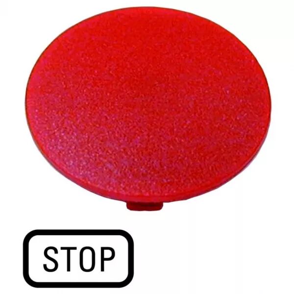 �tiquette, bouton \' coup de poing \' rouge, STOP (218281)