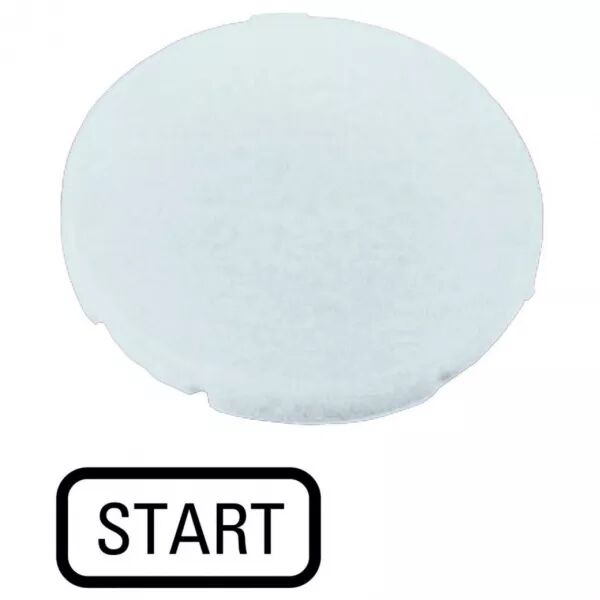�tiquette, plate blanche, START (218197)