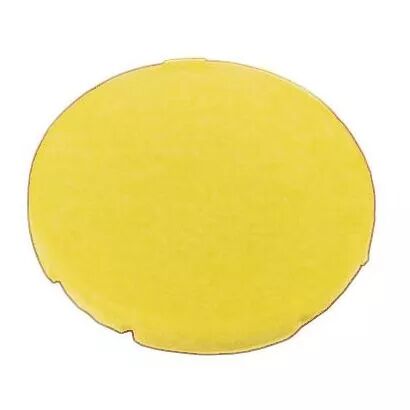 �tiquette, plate jaune, sans inscription (216425)