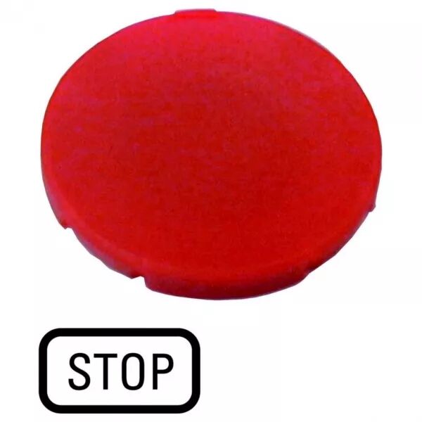 �tiquette, plate rouge, STOP (218194)
