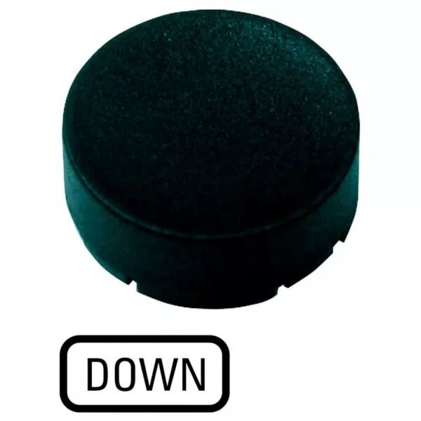 �tiquette, saillante noire, DOWN (218245)