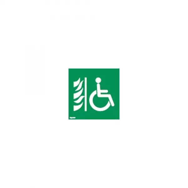 ETIQUETTE DE SIGNALISATION AMOVIBLE ET RECYCLABLE POUR ESPACE ATTENTE S�CURIS�
