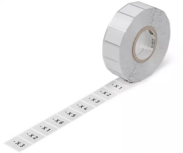 ETIQUETTES BOUTONNERIE ARGENT (22X22MM) 1000 �TIQUETTES / ROULEAU