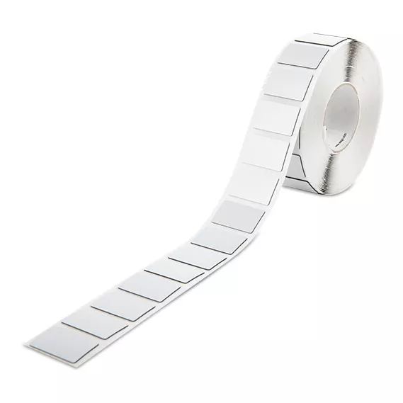 �tiquettes de poussoir Pour cadres, � encliqueter ou � coller 27 x 17,5 mm, coul (210-836)