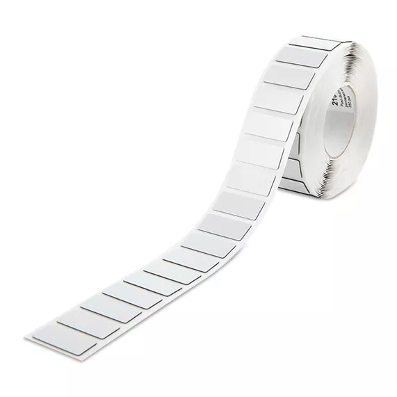 �tiquettes de poussoir Pour cadres, � encliqueter ou � coller 27x12,5MM, couleur (210-842)
