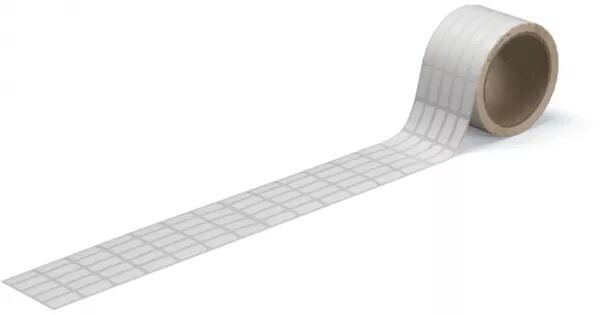 ETIQUETTES PET BLANCHES 9.25X25MM 3000/RL