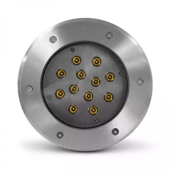 ETNA SPOT ENCASTRABLE DIAM 210MM 12W 3000K IP67 INOX 316L