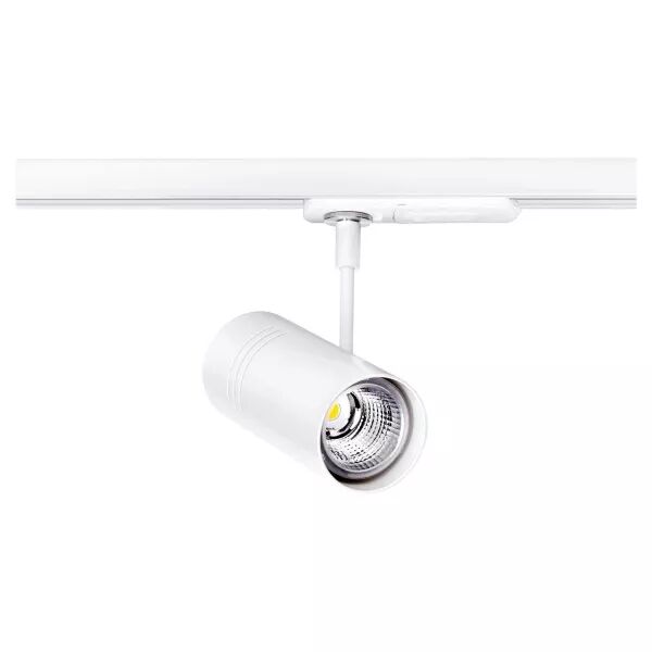 EVOLI - Spot Rail 1 all.029, blanc, angle 36�, LED int�g. 10,5W 3000K 850lm (50170)