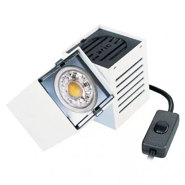 EXPLORER - Spot A Poser (03) GU5,3, blanc, IP20 a/lpe LED 6W 3000K 500lm incl. (4354)