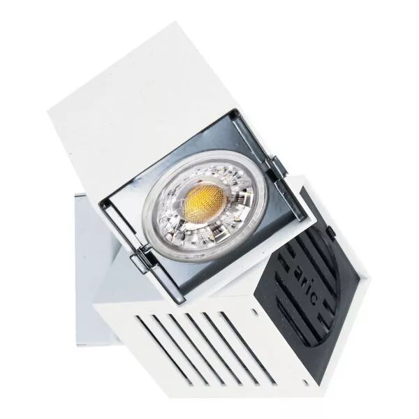 EXPLORER - Spot Pat�re GU5,3, blanc, IP20 a/lpe LED 6W 3000K 500lm incl. (4341)