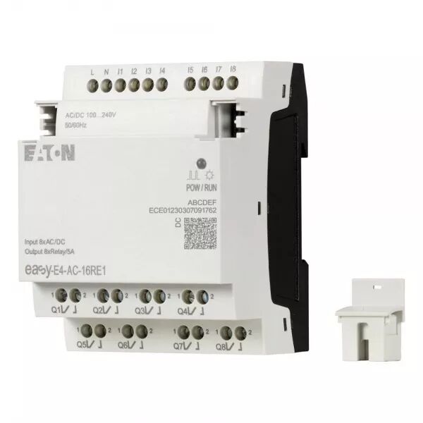 EXTENSION E/S, 100-240 V AC/DC, 8 ENTR�ES TOR, 8 SORTIES RELAIS