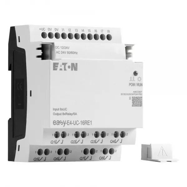 EXTENSION E/S, 12/24 V DC, 24 V AC, 8 ENTR�ES TOR, 8 SORTIES RELAIS