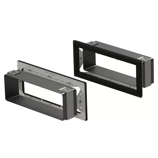 EZP 333W - 2 plaques - Montage pour 3 EZD 33 - dimensions Hauteur 108mm