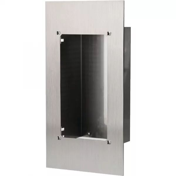 FA�ADE D\'ADAPTATION EN INOX POUR PLATINE JODVF, JPDVF OU JVDVF DANS PA1601