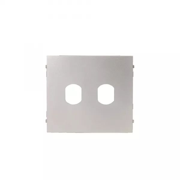 FA�ADE EN ZAMAK, 2 PER�AGES AU DIAM�TRE 25 MM POUR VIGIK+ ET / OU CANON R�SIDENT