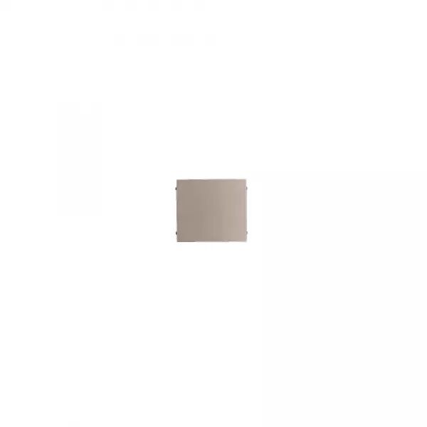 FA�ADE EN ZAMAK PLEINE SANS BOUTON D\'APPEL NI PER�AGE POUR MODULAIRE GT