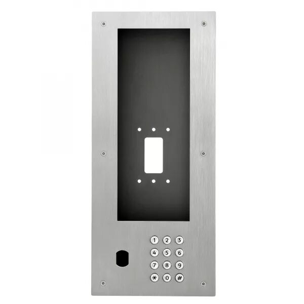 FA�ADE INOX POUR IXGDM710K, CLAVIER D\'APPEL & PERC�E VIGIK+ POUR ERP/COLLECTIF
