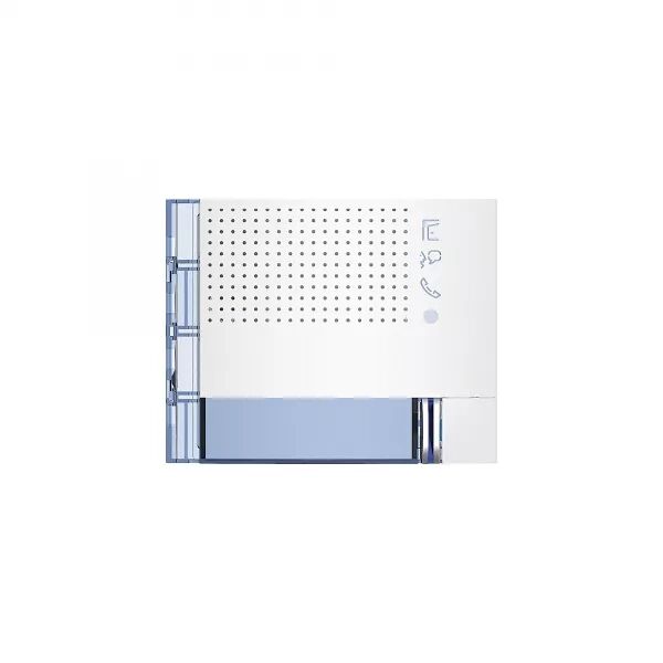 FA�ADE SFERA NEW POUR MODULE �LECTRONIQUE AUDIO 1 APPEL ALLWHITE