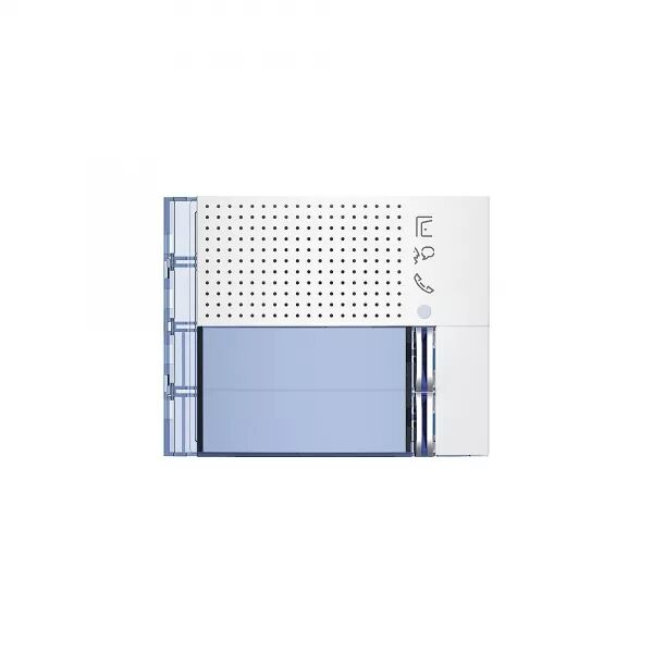 FA�ADE SFERA NEW POUR MODULE �LECTRONIQUE AUDIO 2 APPELS ALLWHITE