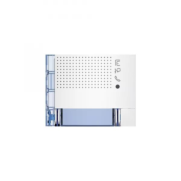 FA�ADE SFERA NEW POUR MODULE �LECTRONIQUE AUDIO 2 APPELS SUR 2 RANG�ES ALLWHITE