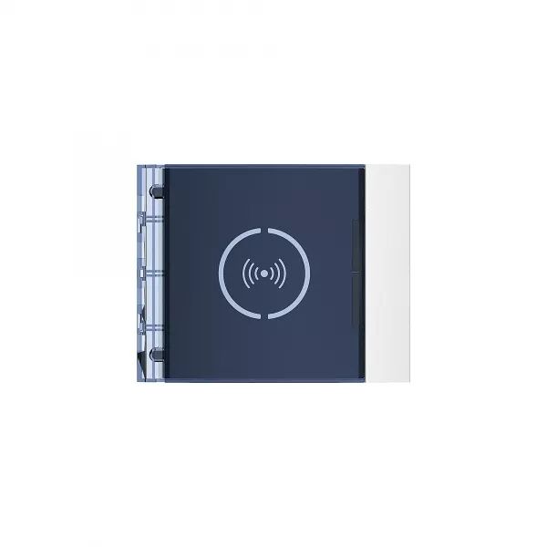 FA�ADE SFERA NEW POUR MODULE �LECTRONIQUE LECTEUR DE BADGE ALLWHITE