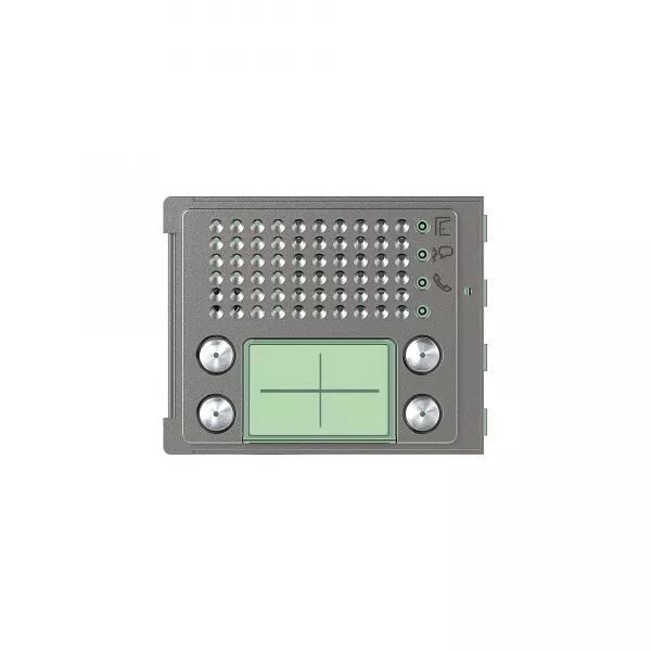 FA�ADE SFERA ROBUR POUR MODULE �LECTRONIQUE AUDIO 4 APPELS SUR 2 RANG�ES