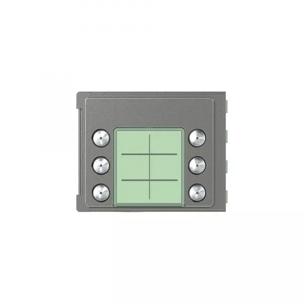 FA�ADE SFERA ROBUR POUR MODULE �LECTRONIQUE AUDIO 6 APPELS SUR 2 RANG�ES