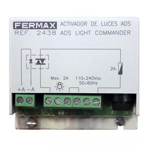 FERMAX-ACTIVATEUR SONNETTE OU �CLAIRAGE (2438)