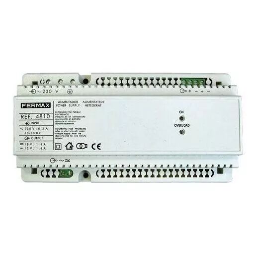 FERMAX-ALIMENTATION 18Vdc/1,5A-12Vac/1,5A (4810)