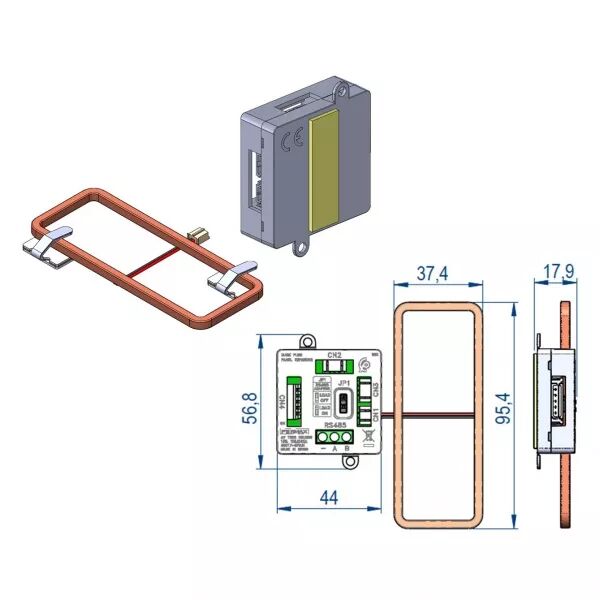 FERMAX-BOUCLE AUDITIVE PLATINE CORA (7722)