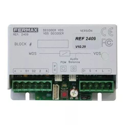 FERMAX-D�CODEUR VDS/MDS (2409)