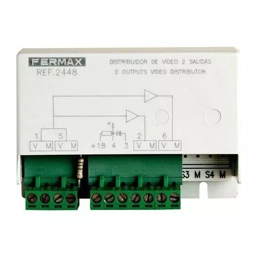 FERMAX-DISTRIBUTEUR VID�O VDS 2 SORTIES (2448)