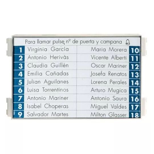 FERMAX-MODULE PORTE CARTE (8820)