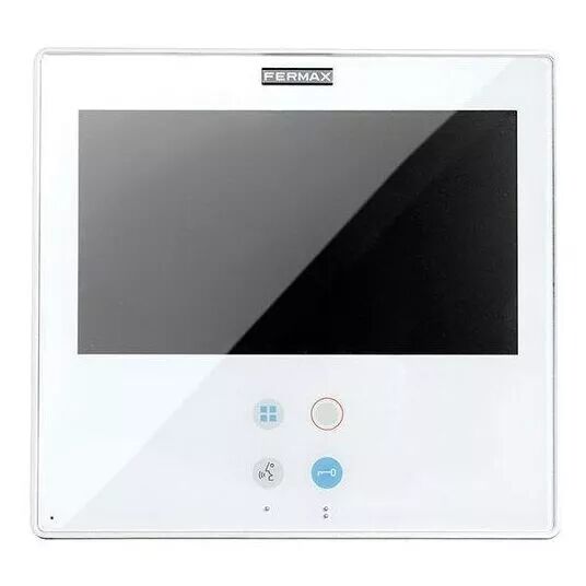 FERMAX-MONITEUR SMILE 7\  VDS BLANC A/BOUCLE AUD. (6554)