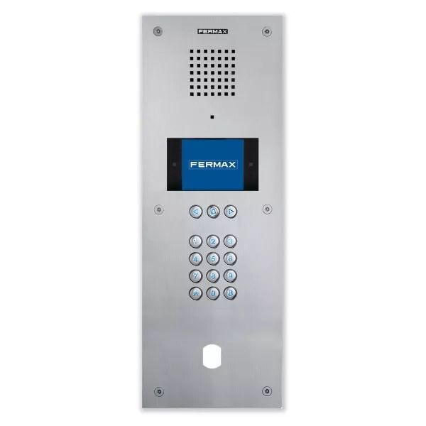 FERMAX-PLATINE MARINE DUOX PLUS VIDEO PINHOLE AVEC EMPLCAMENT T25 (5563)