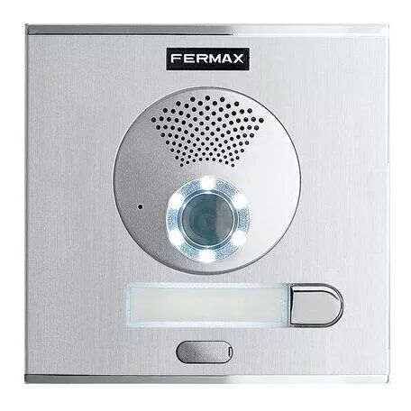 FERMAX-PLATINE VIDEO COULEUR CITY DUOX PLUS 1BP (40708)