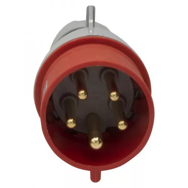 FICHE MOBILE DROITE P17 IP44 32A - 380V~ � 415V~ - 3P+N+T