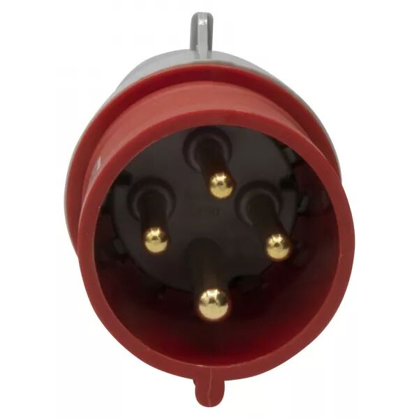 FICHE MOBILE DROITE P17 IP44 32A - 380V~ � 415V~ - 3P+T