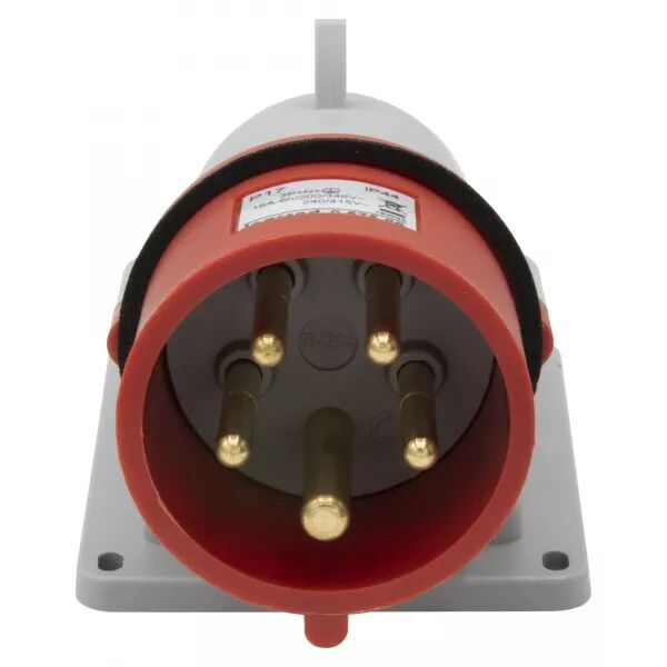 FICHE OU FICHE INCLIN�E SAILLIE P17 IP44 16A - 380V~ � 415V~ - 3P+N+T