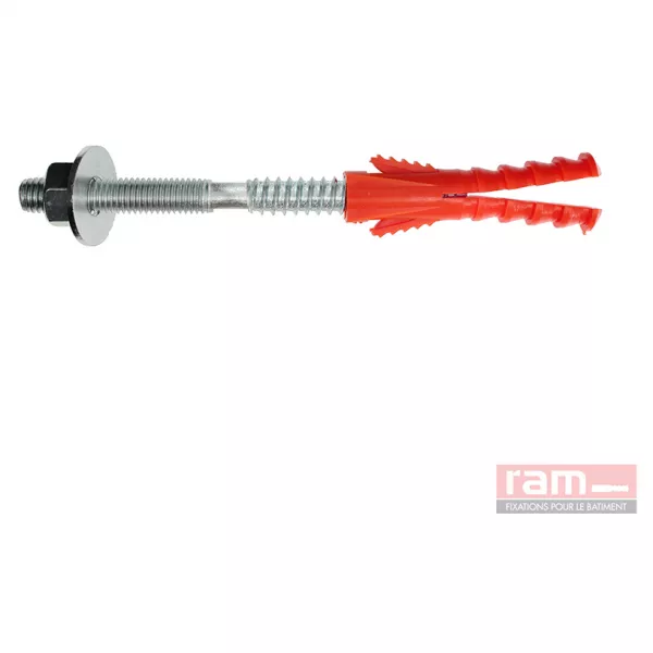 FIX C.Eau 10x120 pp Rond.acier (14516)