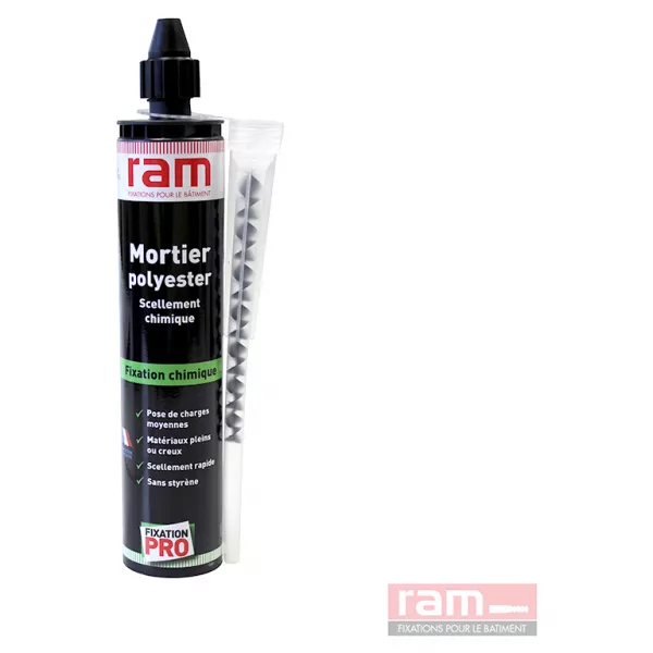 FIX CHIMIQ POLYESTER 300 ml+ CANULE (63530)