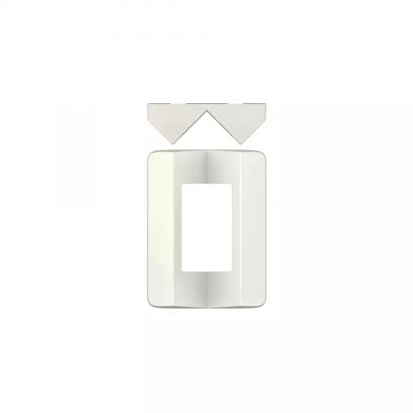 FIXATION D\'ANGLE BLANC POUR D�TECTEUR THELUXA P
