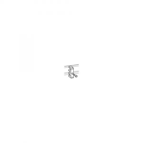 FIXATION DE L\'APPAREILLAGE SUR RAILS EN 60715 POUR VIS M4
