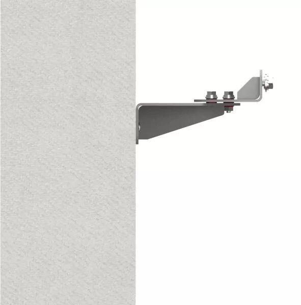 FIXATION MURALE ORIENTABLE � 120� POUR PROJECTEUR TWISTER 4 - GRIS
