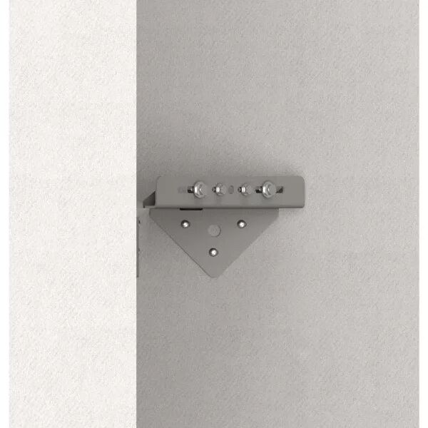 FIXATION MURALE POUR PROJECTEUR TWISTER 4 POUR ANGLE INT�RIEUR, GRIS