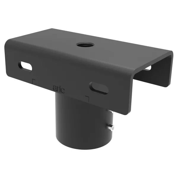 Fixation pour montage sur m�t pour 1 ou 2 projecteurs TWISTER 3 noir (50862)