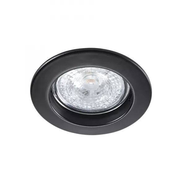 FIXO - 12 - ENCASTR� GU5,3, ROND, FIXE, NOIR, LPE NON INCL.
